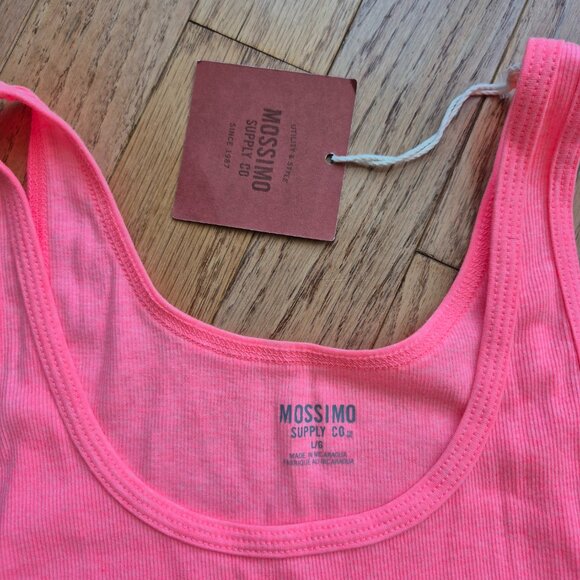 NWT Mossimo Supply Co. Set of 2 Target Ribbed Tank Tops Women's Large - Picture 2 of 11